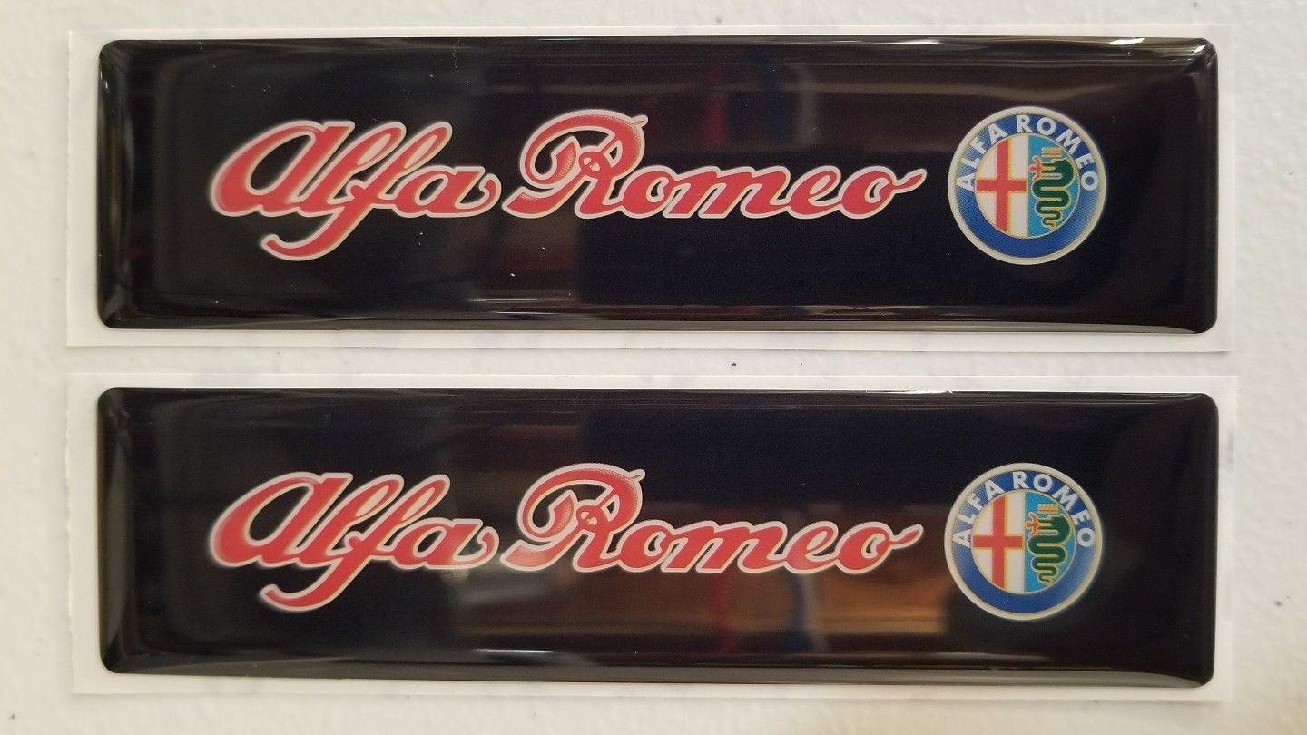 Alfa Romeo Emblems for Weathertech Floor Mats (Single)