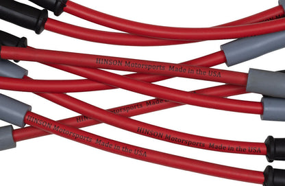 Red 8.5mm Spark Plug Wires – LS1-LS7, LSA & Gen V LT, Straight or 45° Boot