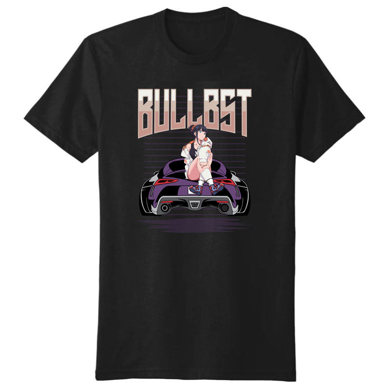 Bull Boost Performance Premium Automotive Cotton Crew Tee Shirts