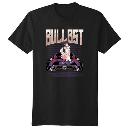 Bull Boost Performance Premium Automotive Cotton Crew Tee Shirts