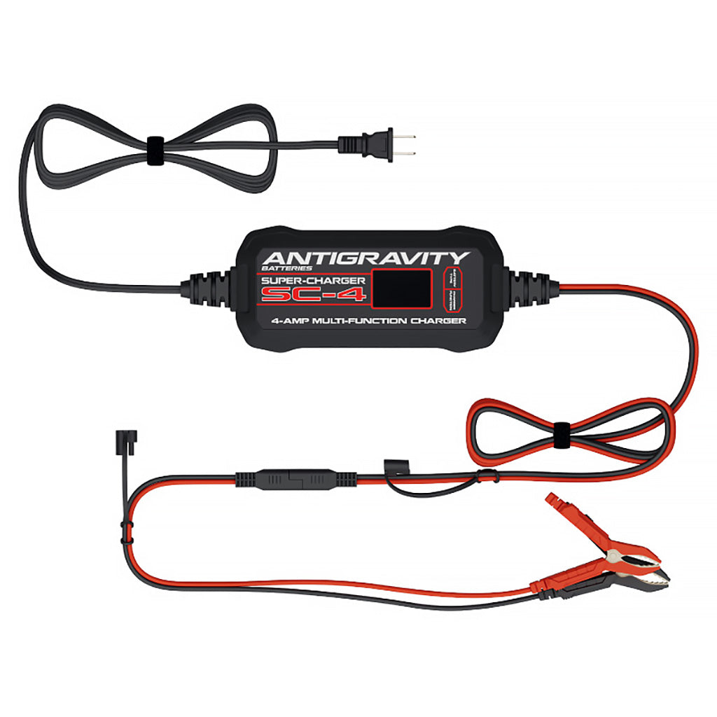 Antigravity SC-4 Super-Charger | 4-Amp Smart Lithium & Lead-Acid Battery Charger