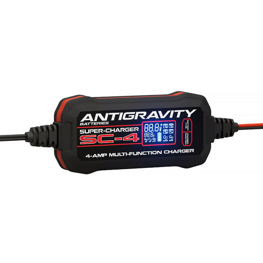 Antigravity SC-4 Super-Charger | 4-Amp Smart Lithium & Lead-Acid Battery Charger