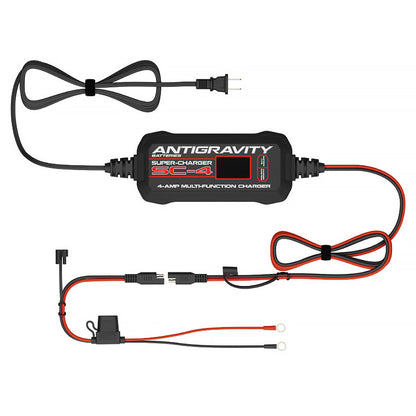 Antigravity SC-4 Super-Charger | 4-Amp Smart Lithium & Lead-Acid Battery Charger