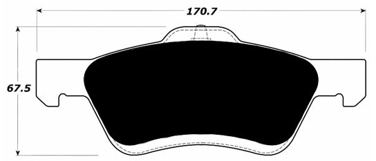 Porterfield Brake Pads for 2006 MAZDA TRIBUTE R/Disc