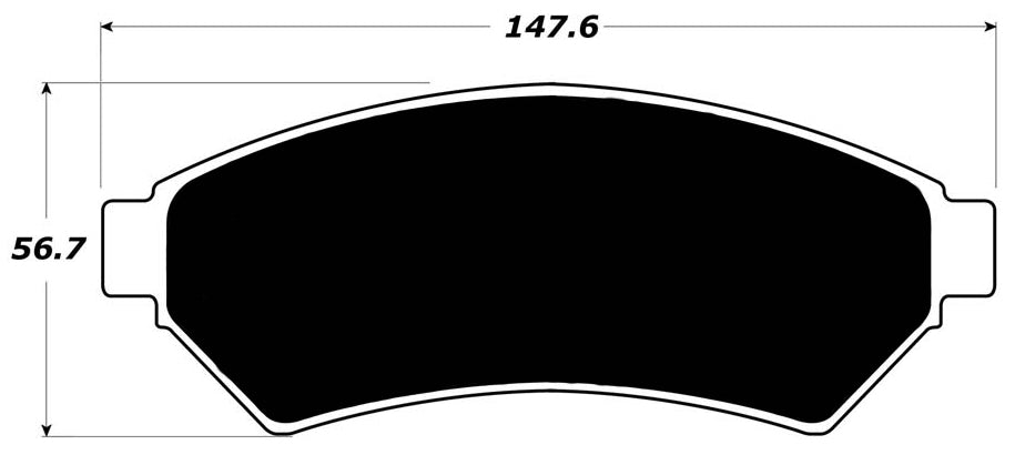Porterfield Brake Pads for 2007 PONTIAC MONTANA