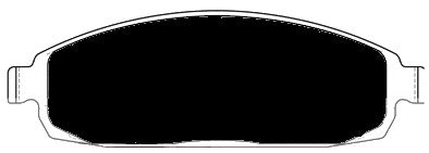 Porterfield Brake Pads for 2006 JEEP COMMANDER
