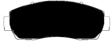 Porterfield Brake Pads for 2012 HONDA CROSSTOUR V6 FWD