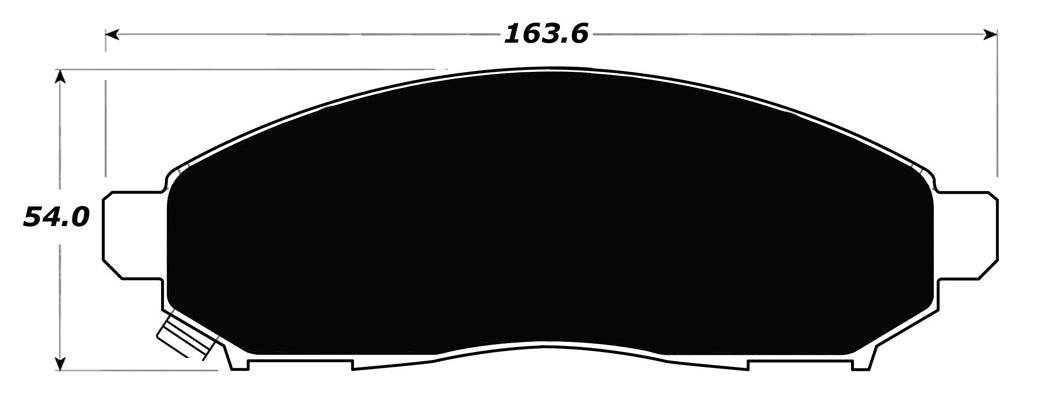 Porterfield Brake Pads for 2017 NISSAN FRONTIER 2WD 4 Cyl