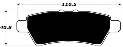 Porterfield Brake Pads for 2011 NISSAN PATHFINDER V6