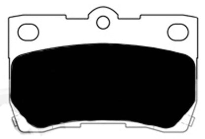 Porterfield Brake Pads for 2006 LEXUS IS 350