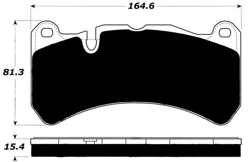 Porterfield Brake Pads for 2005 MERCEDES-BENZ SLK55 AMG