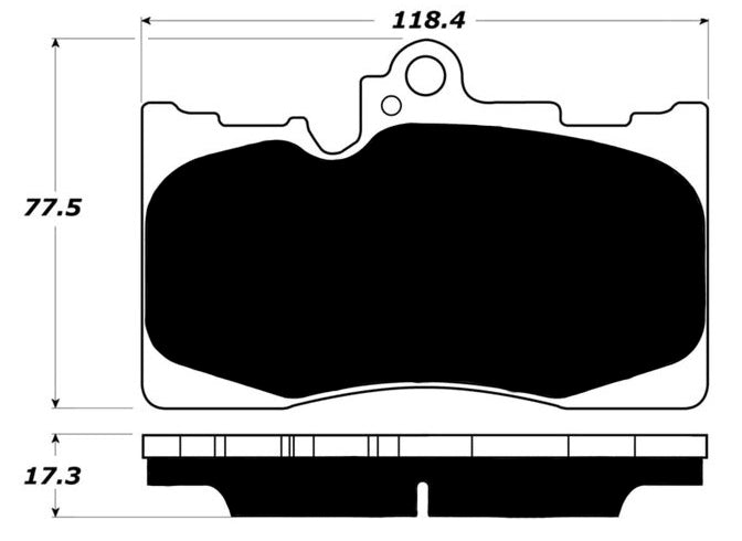 Porterfield Brake Pads for 2016 LEXUS GS 350