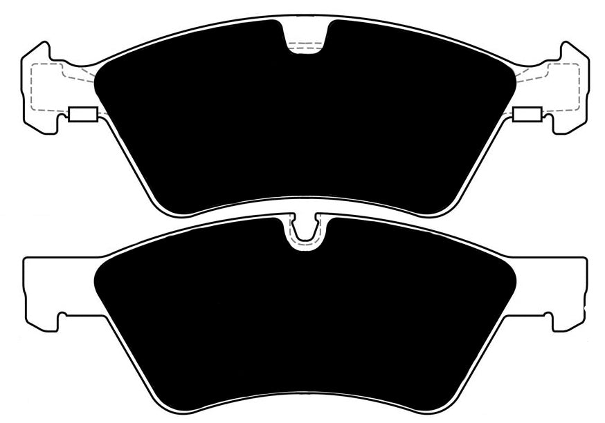 Porterfield Brake Pads for 2011 MERCEDES-BENZ ML350