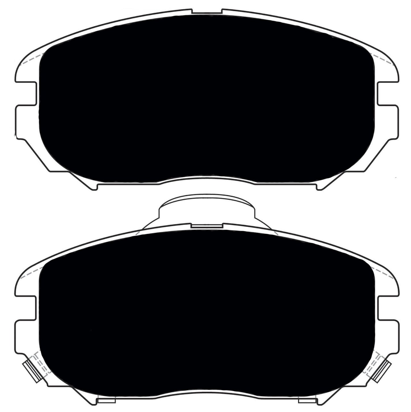 Porterfield Brake Pads for 2009 HYUNDAI SONATA V6 R/Disc