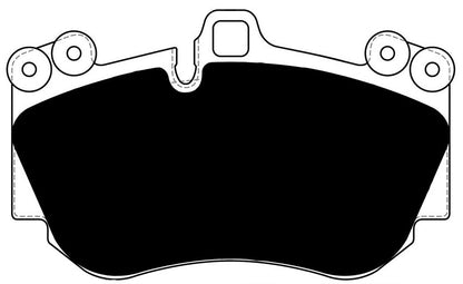 Porterfield Brake Pads for 2006 PORSCHE CAYENNE w/380mm Front Rotor