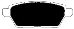 Porterfield Brake Pads for 2006 MAZDA 6