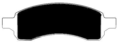 Porterfield Brake Pads for 2006 CHEVROLET TRAILBLAZER