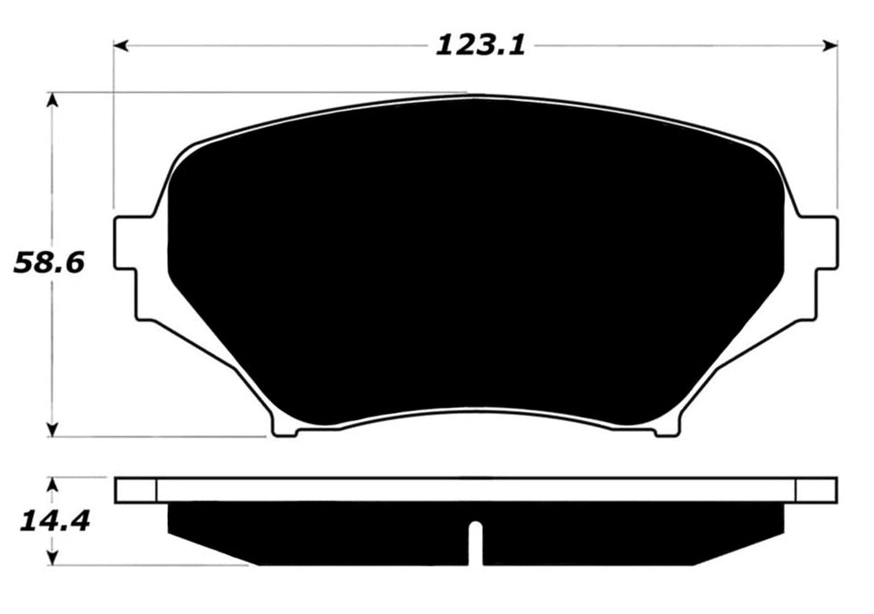 Porterfield Brake Pads for 2010 MAZDA MX-5 MIATA