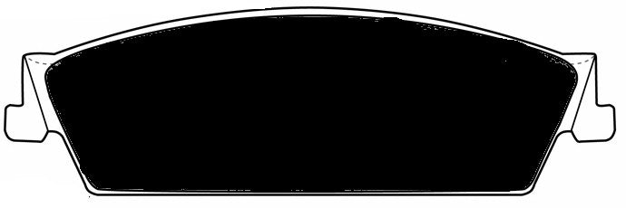 Porterfield Brake Pads for 2012 GMC YUKON 2WD Denali
