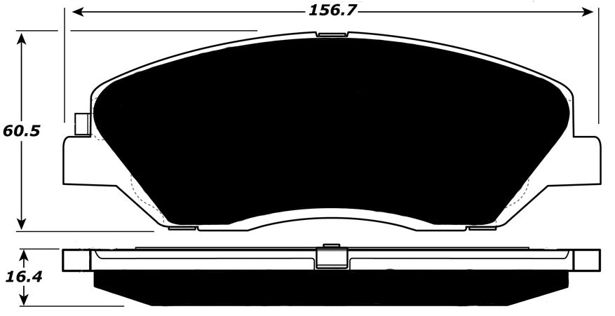 Porterfield Brake Pads for 2010 KIA SEDONA