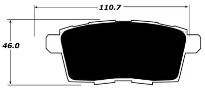Porterfield Brake Pads for 2009 LINCOLN MK X