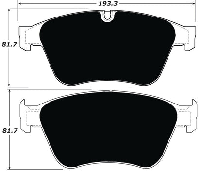Porterfield Brake Pads for 2007 MERCEDES-BENZ ML63 AMG