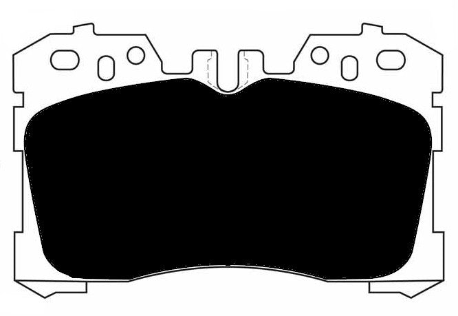Porterfield Brake Pads for 2015 LEXUS LS 600h L