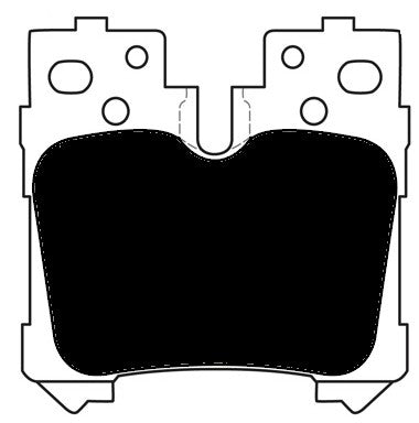 Porterfield Brake Pads for 2007 LEXUS LS 460