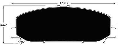 Porterfield Brake Pads for 2009 NISSAN TITAN