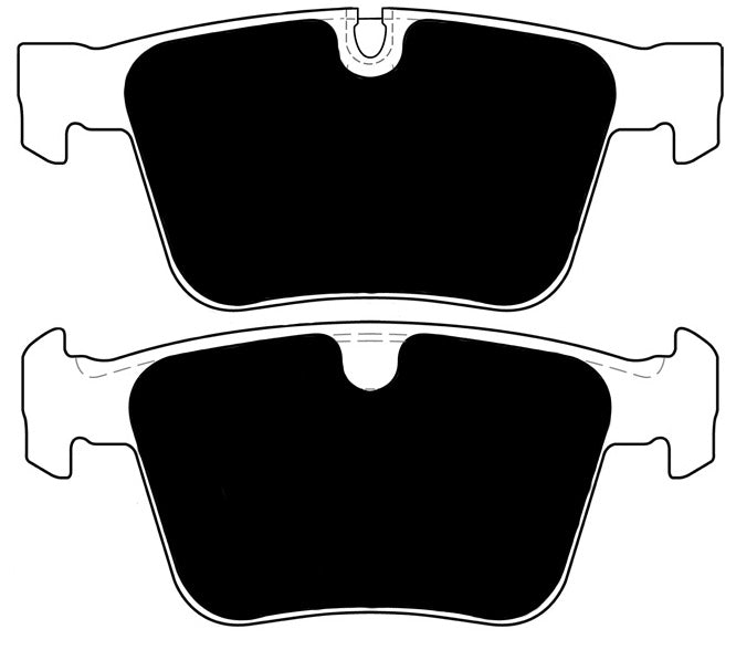 Porterfield Brake Pads for 2008 MERCEDES-BENZ CL63 AMG