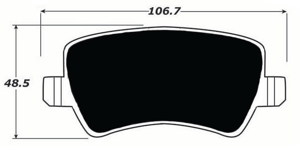 Porterfield Brake Pads for 2010 VOLVO S80 AWD 316mm Front DISC