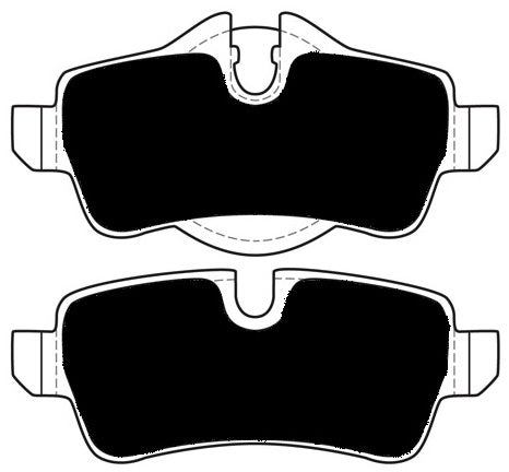 Porterfield Brake Pads for 2010 MINI Cooper S