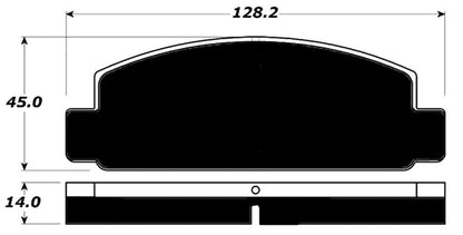 Porterfield Brake Pads for 1991 MAZDA RX 7 w/Solid Rear Disc