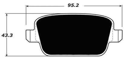 Porterfield Brake Pads for 2010 VOLVO S80 Fwd 300mm Front Disc w/Manual PB
