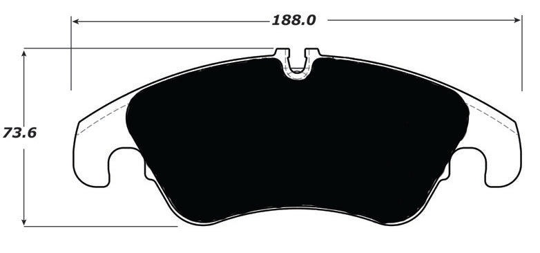 Porterfield Brake Pads for 2014 AUDI Q5 Hybrid TRW Girling