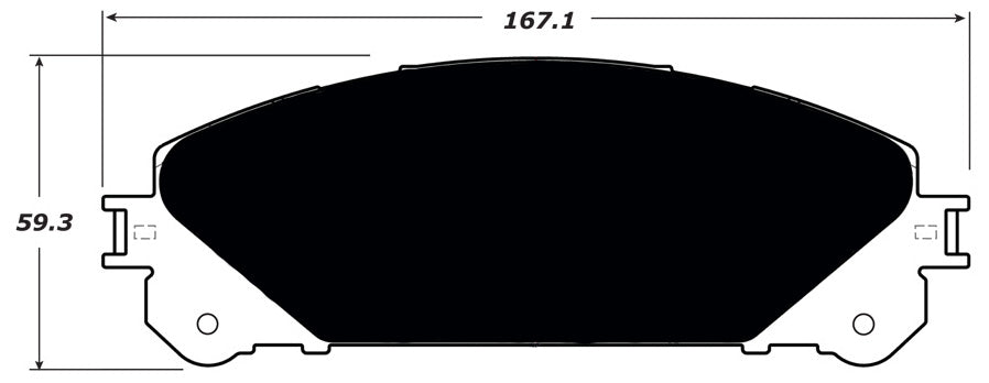 Porterfield Brake Pads for 2016 TOYOTA SIENNA