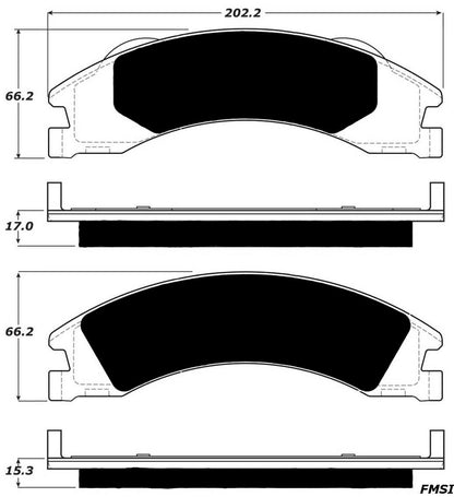 Porterfield Brake Pads for 2009 FORD E150, ECONOLINE