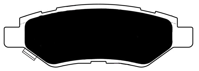 Porterfield Brake Pads for 2010 CHEVROLET Camaro- LS