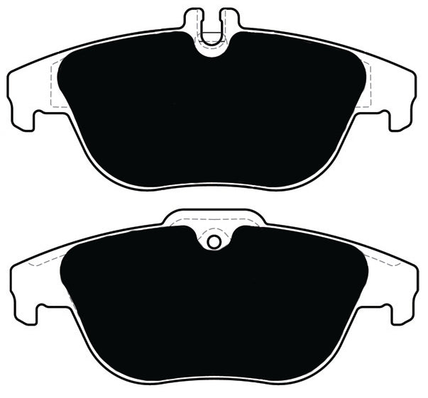 Porterfield Brake Pads for 2012 MERCEDES-BENZ C250 Coupe Sport Edition