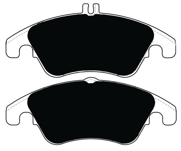 Porterfield Brake Pads for 2012 MERCEDES-BENZ C250 Coupe Sport Edition