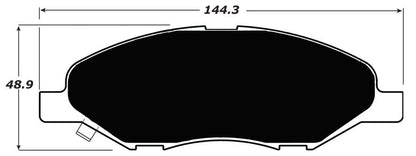 Porterfield Brake Pads for 2015 TOYOTA COROLLA Sedan(Rear Drum)