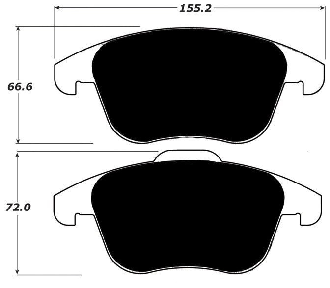 Porterfield Brake Pads for 2018 VOLKSWAGEN PASSAT