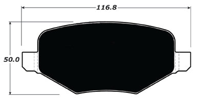Porterfield Brake Pads for 2011 FORD TAURUS