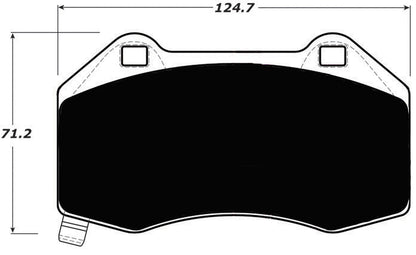 Porterfield Brake Pads for 2018 MAZDA MX-5 MIATA w/ Brembo