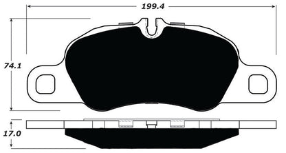 Porterfield Brake Pads for 2018 PORSCHE 718 Cayman