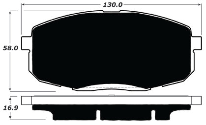 Porterfield Brake Pads for 2009 KIA FORTE 2.0L