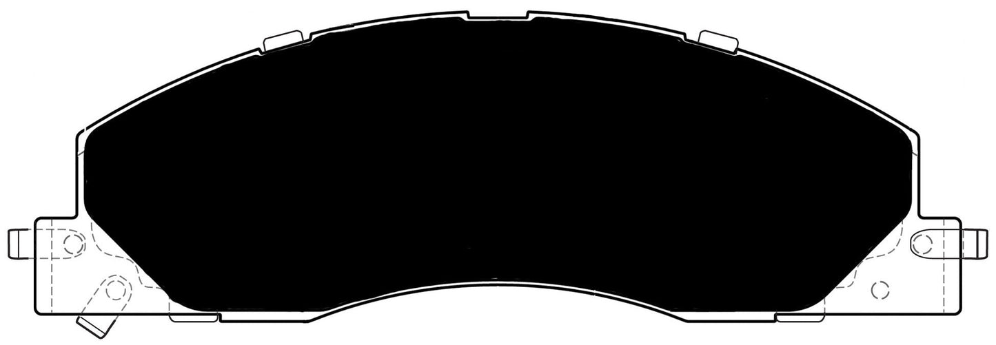 Porterfield Brake Pads for 2010 DODGE RAM 2500 4WD