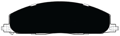 Porterfield Brake Pads for 2014 DODGE RAM 2500 2WD