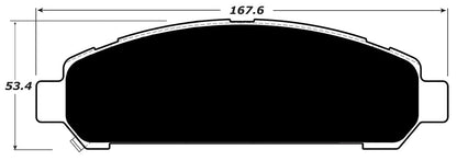 Porterfield Brake Pads for 2010 TOYOTA VENZA