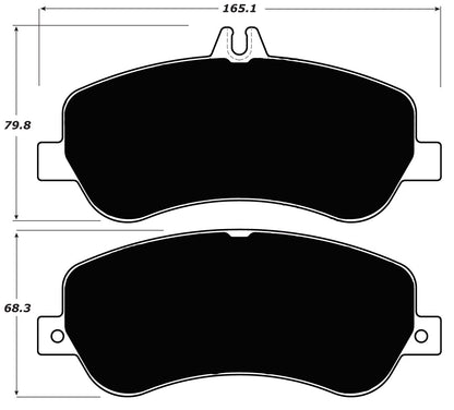 Porterfield Brake Pads for 2014 MERCEDES-BENZ GLK250